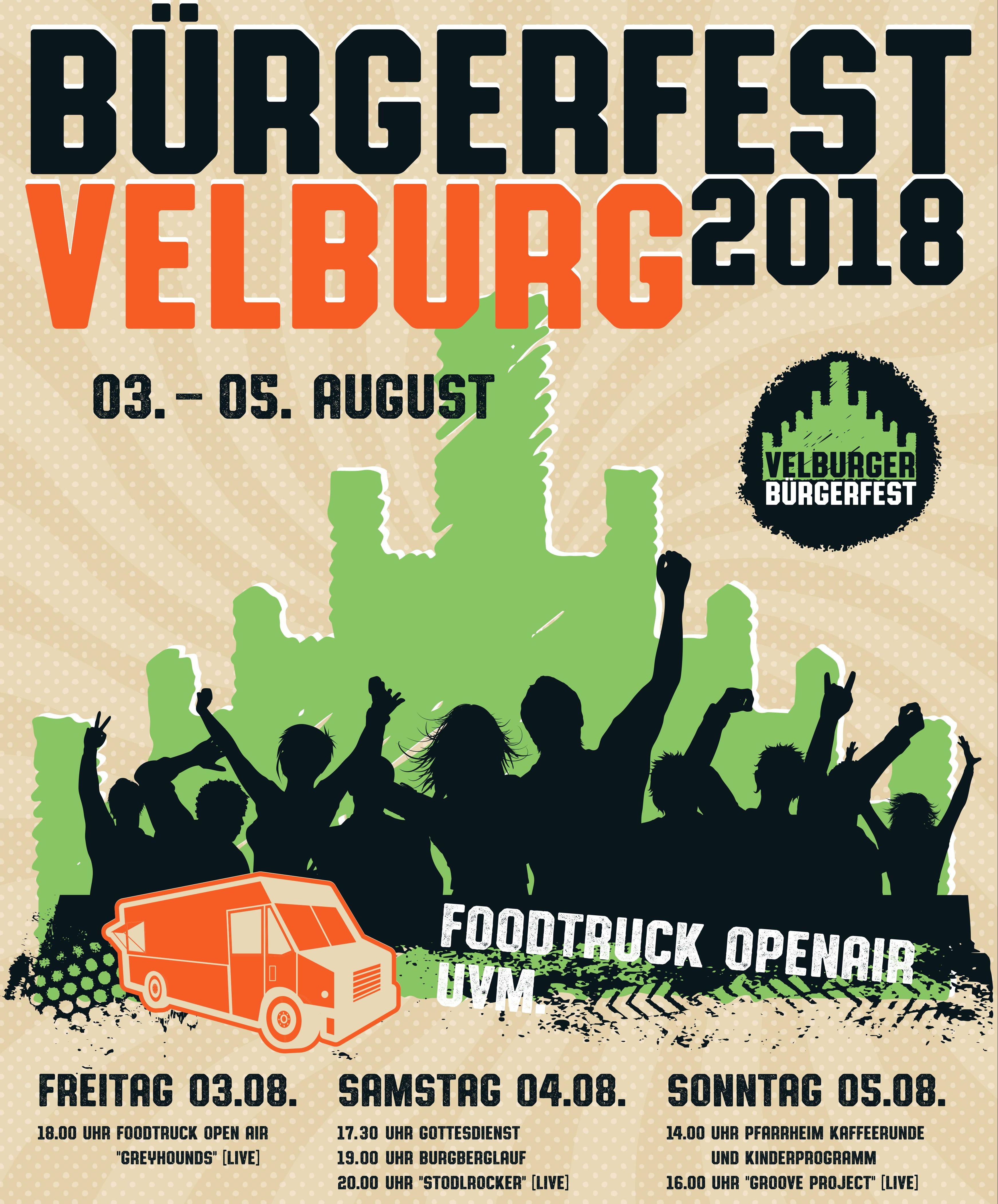 First Foodtruck-Court in Velburg